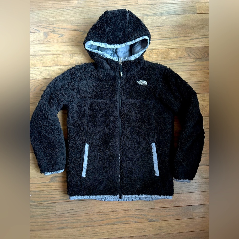 The North Face Kids Reversible Full Zip Hooded Winter Jacket Size L